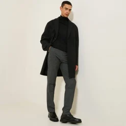 Jules Pantalon regular motif pied de puce- Pantalon