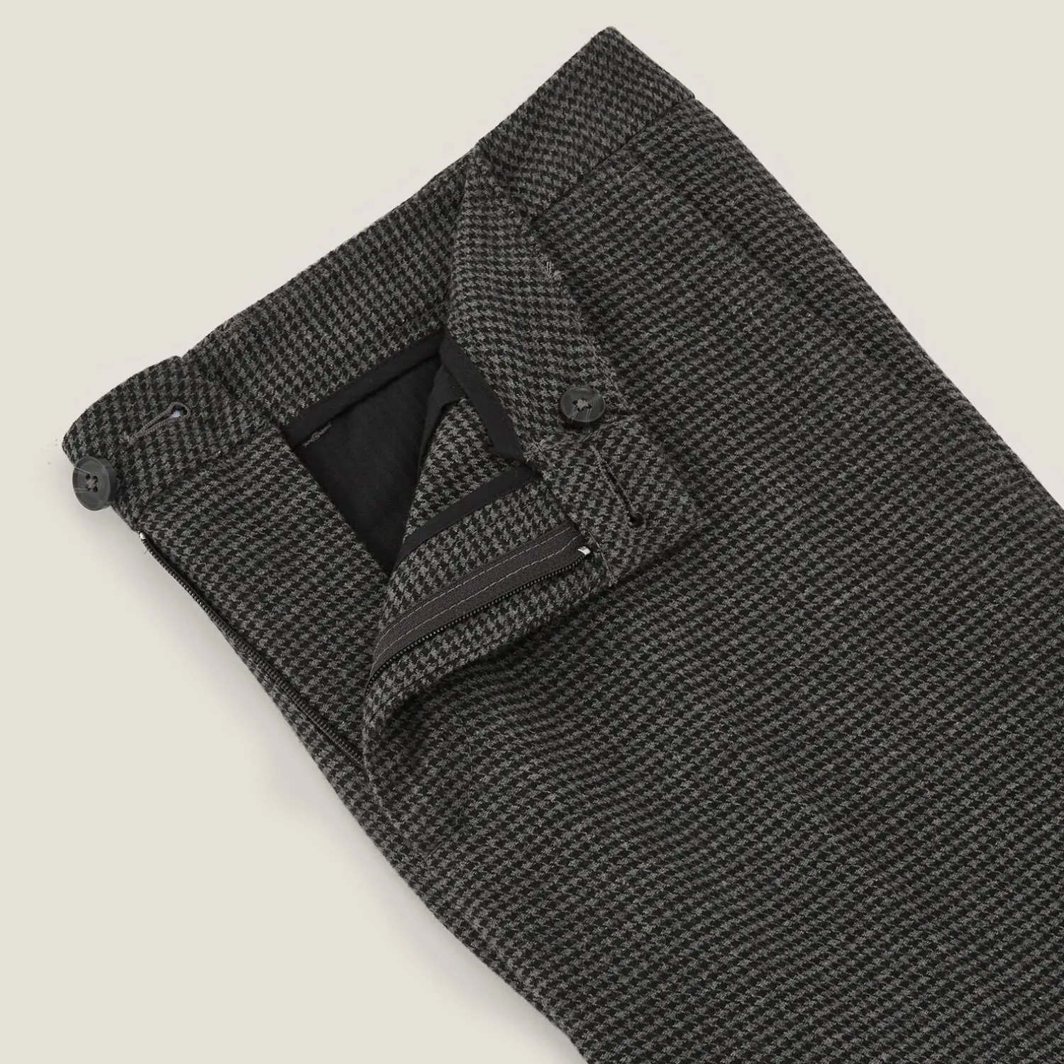 Jules Pantalon regular motif pied de puce- Pantalon