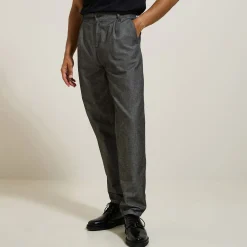 Jules Pantalon relax en twill bi-ton- Pantalon