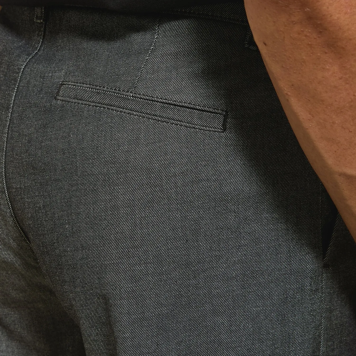 Jules Pantalon relax en twill bi-ton- Pantalon