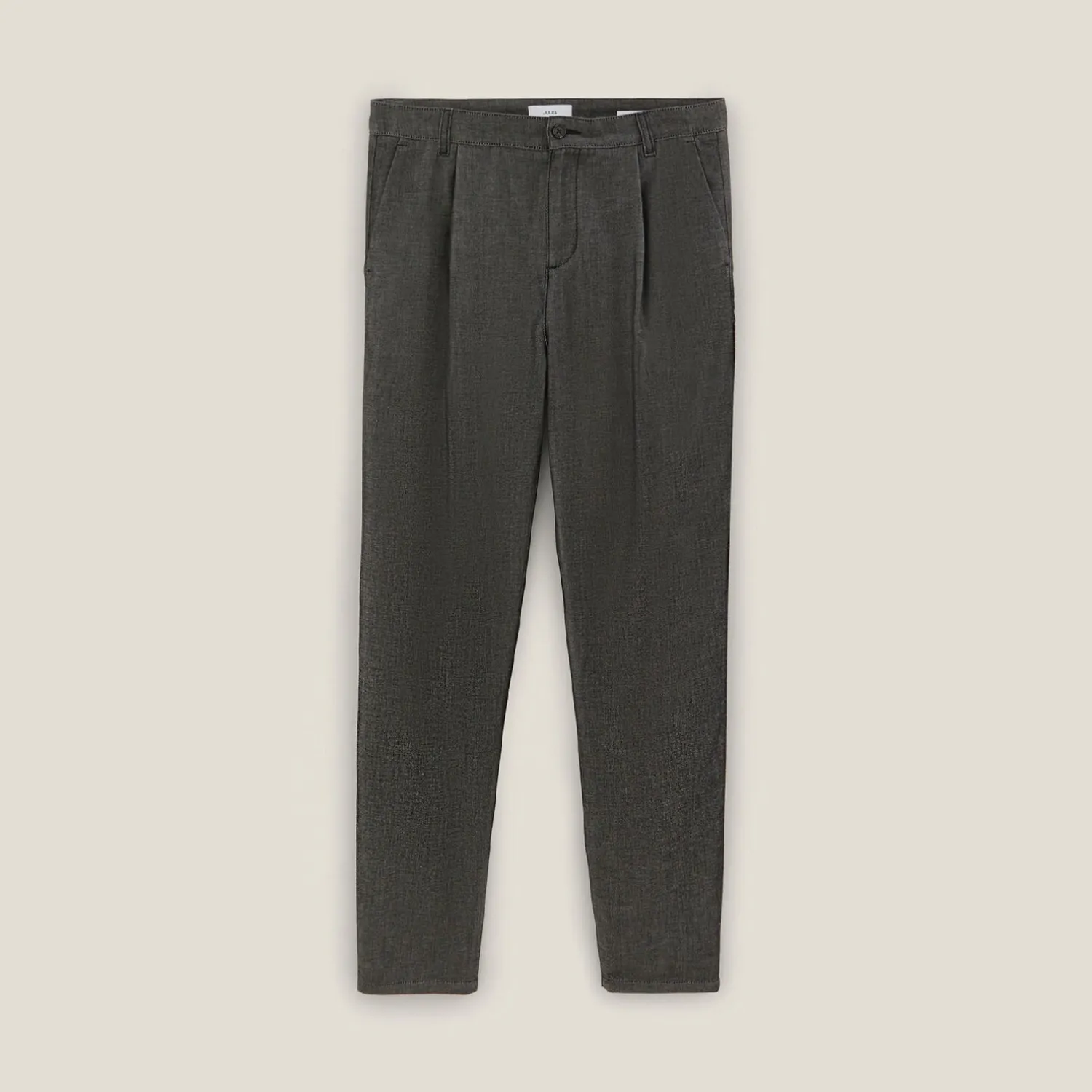 Jules Pantalon relax en twill bi-ton- Pantalon
