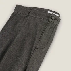 Jules Pantalon relax en twill bi-ton- Pantalon