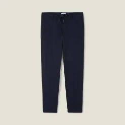 Jules Pantalon slim en coton et lin- Pantalon Chino|Pantalon