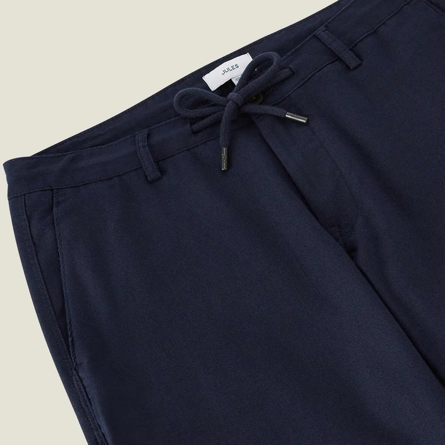 Jules Pantalon slim en coton et lin- Pantalon Chino|Pantalon