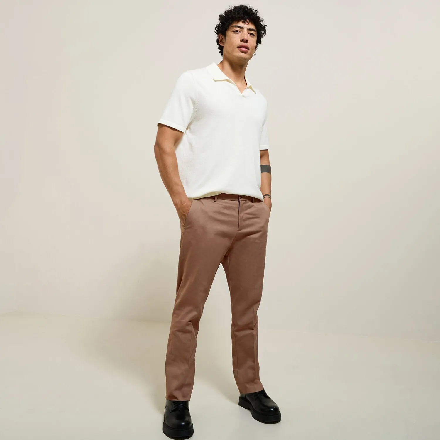 Jules Pantalon tapered twill- Smart Casual|Pantalon