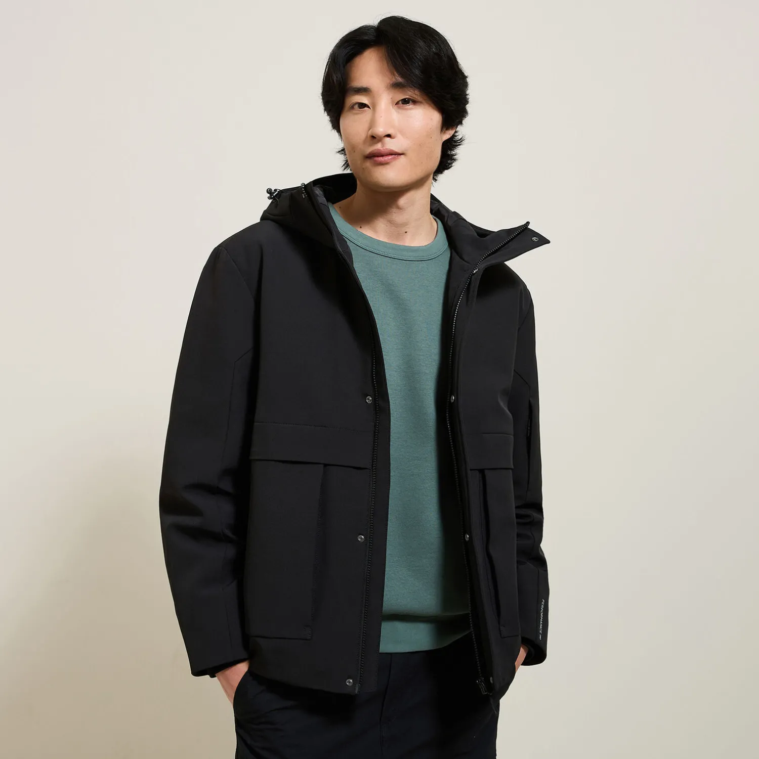 Jules Parka courte à capuche- Manteau & Blouson