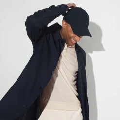 Jules Polo col boutonné en maille en laine de mérinos- Pull