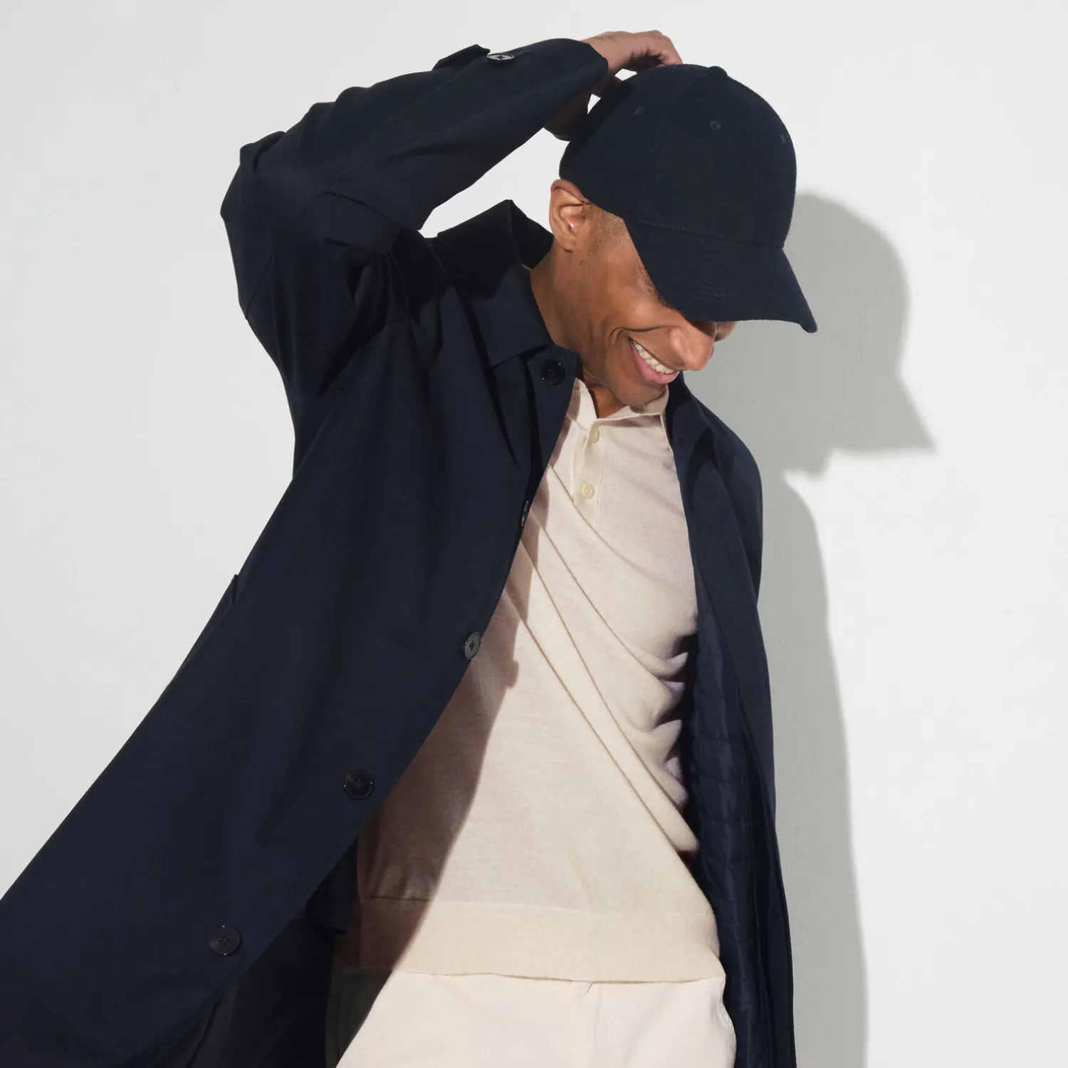 Jules Polo col boutonné en maille en laine de mérinos- Pull