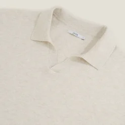 Jules Polo en maille col resort manches longues- Smart Casual|Pull