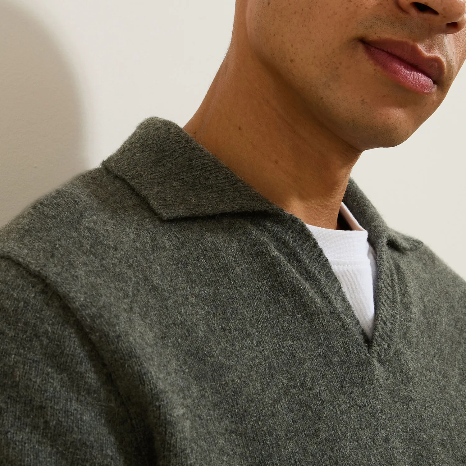 Jules Polo en maille col resort- Pull