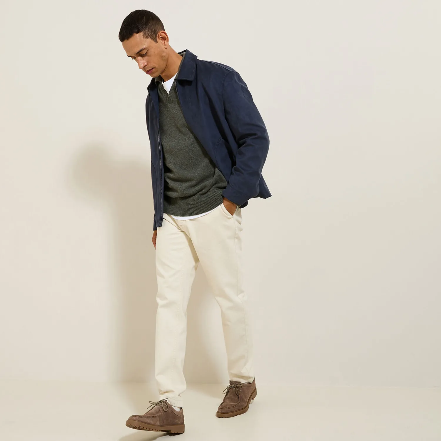 Jules Polo en maille col resort- Pull