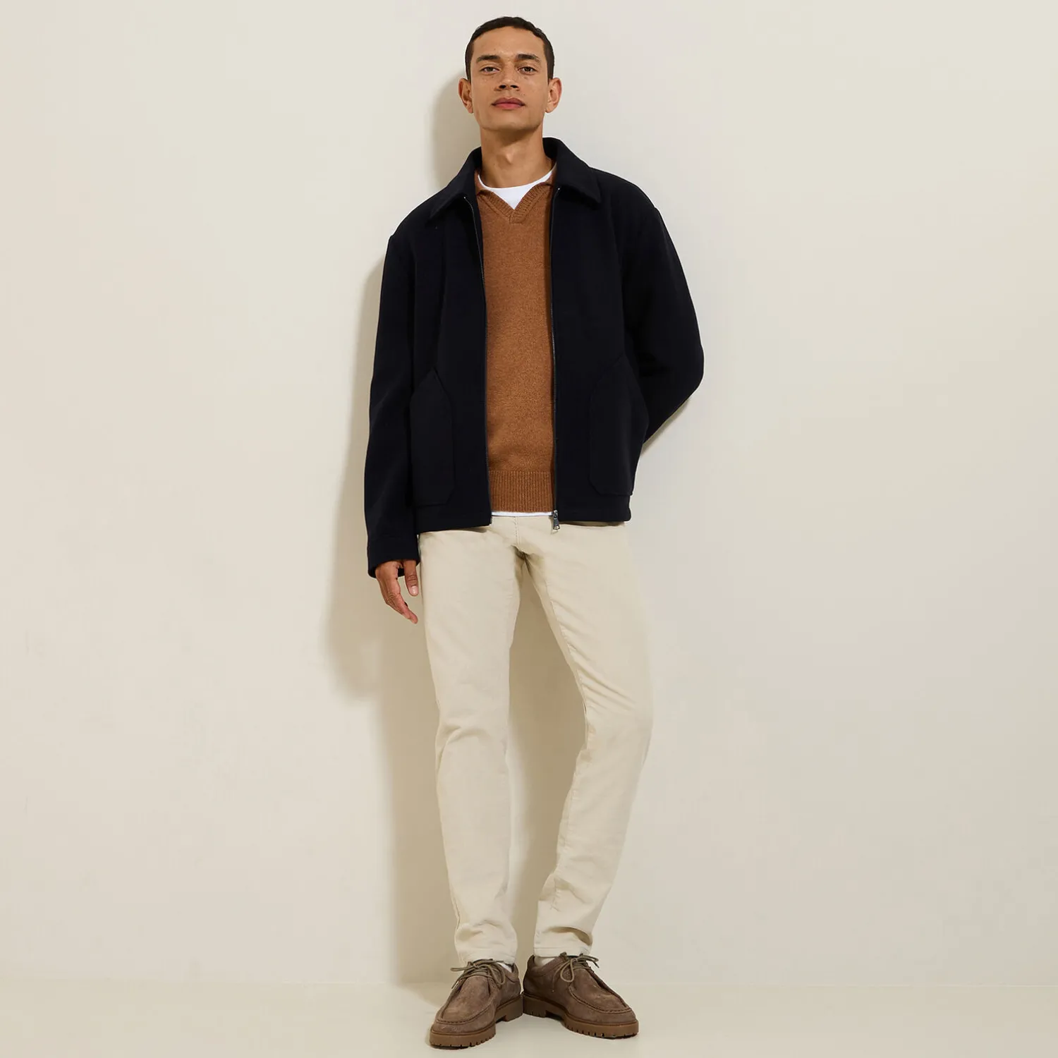 Jules Polo en maille col resort- Pull