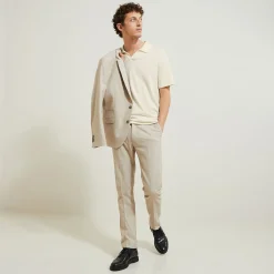 Jules Polo en maille col resort- Polo|Pull