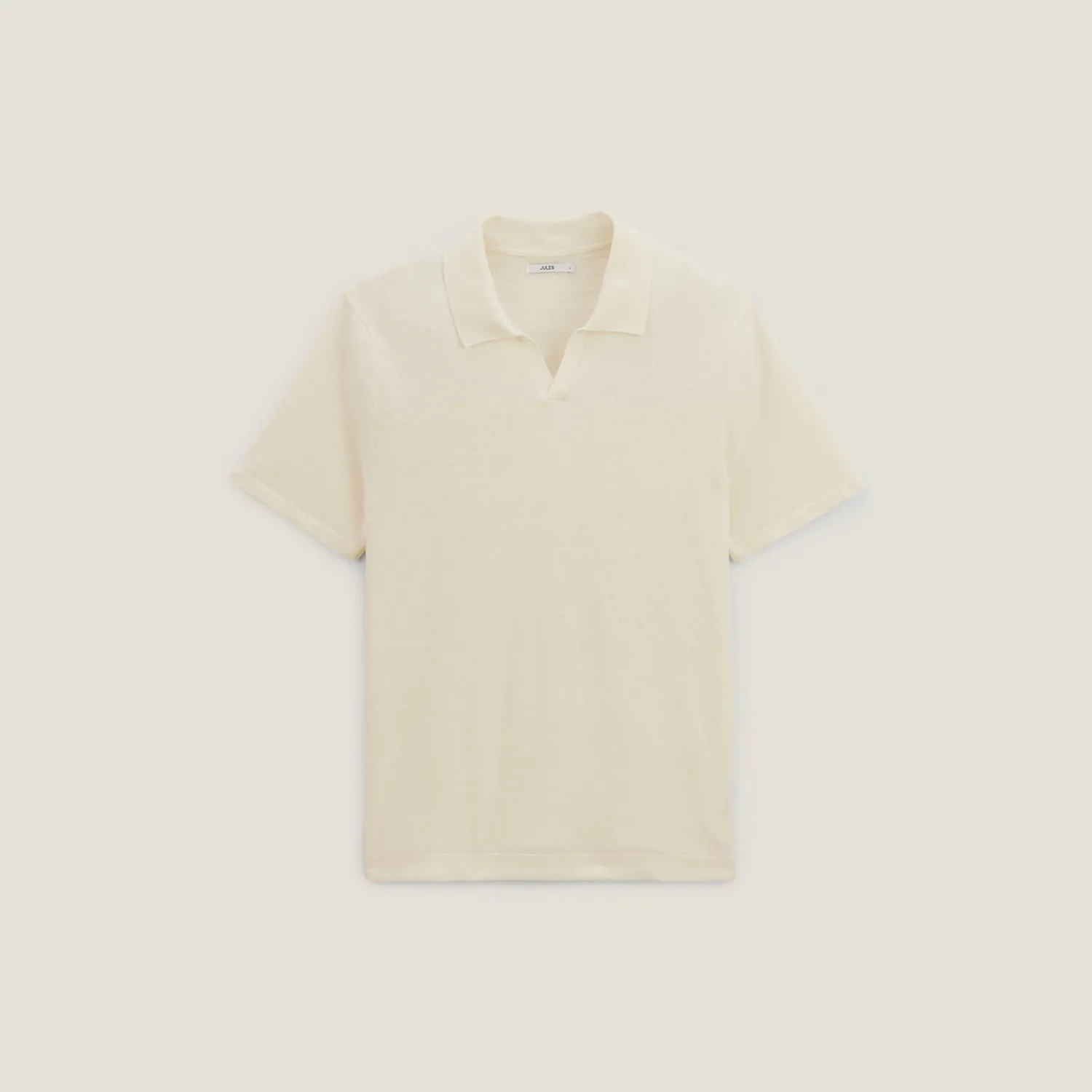 Jules Polo en maille col resort- Polo|Pull