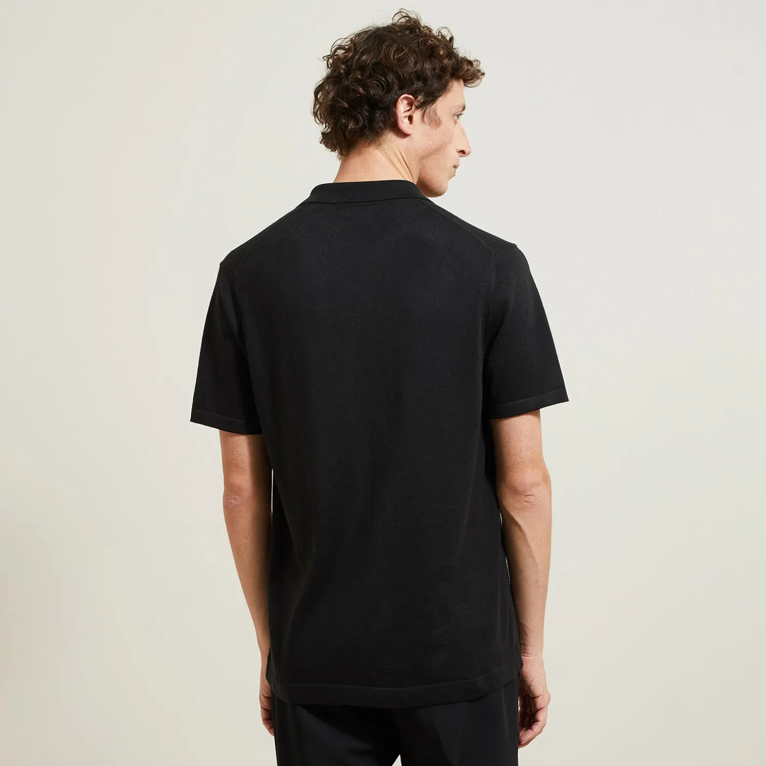 Jules Polo en maille col resort- Polo|Pull