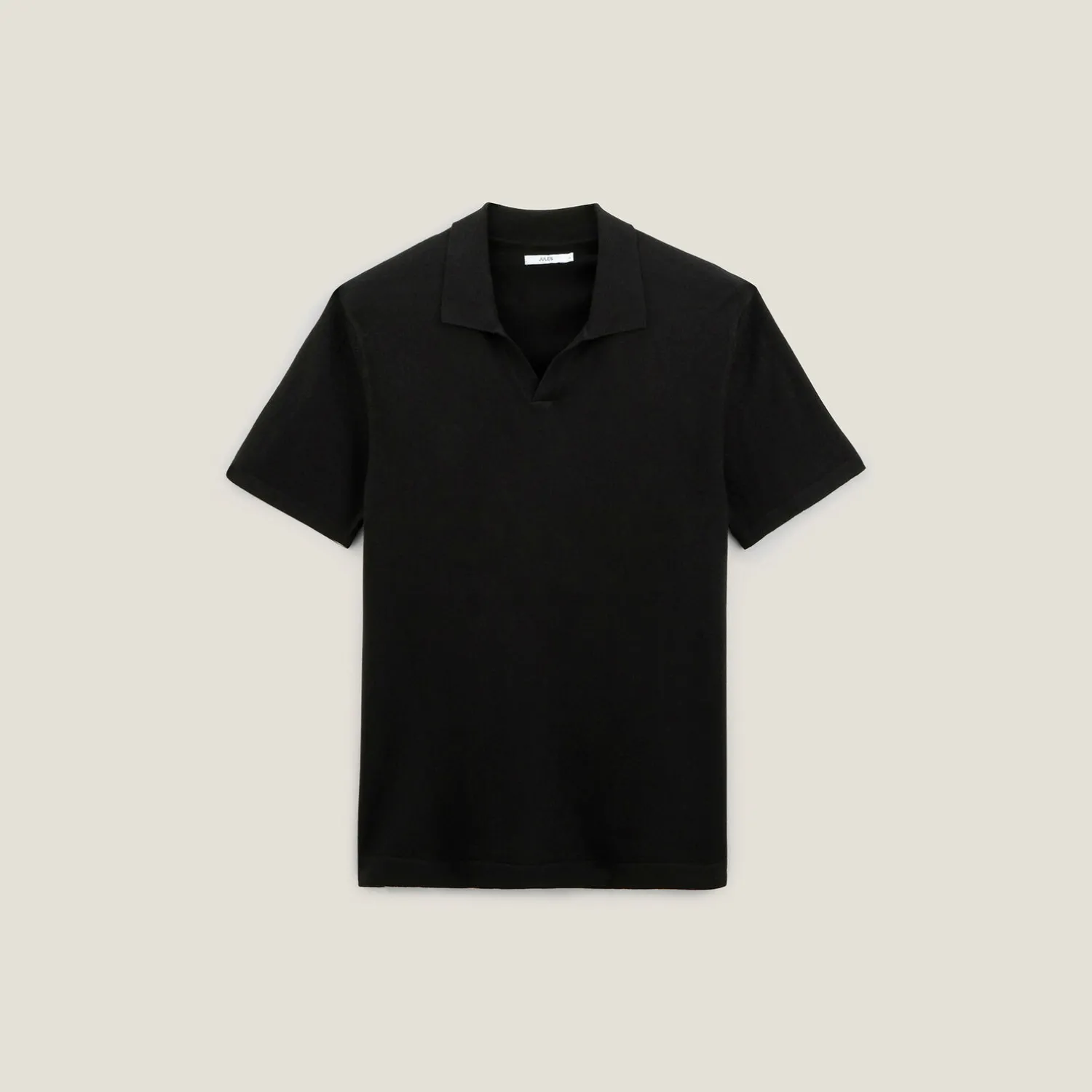 Jules Polo en maille col resort- Polo|Pull