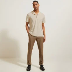 Jules Polo manches courtes broderie poitrine col requin- Smart Casual|Polo