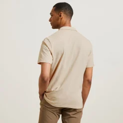 Jules Polo manches courtes broderie poitrine col requin- Smart Casual|Polo