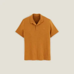 Jules Polo manches courtes broderie poitrine col requin- Polo