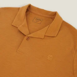 Jules Polo manches courtes broderie poitrine col requin- Polo