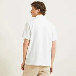 Jules Polo manches courtes chevron col italien- Polo