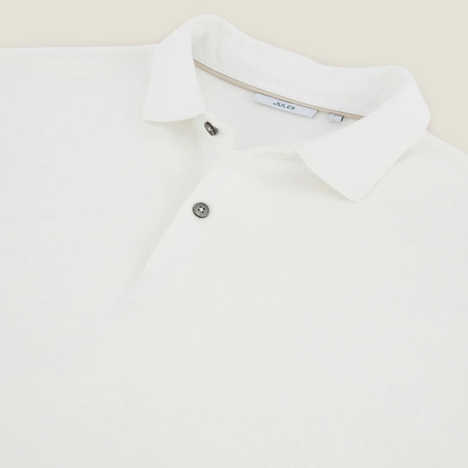 Jules Polo manches courtes chevron col italien- Polo