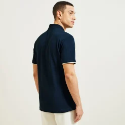 Jules Polo manches courtes fantaisie poitrine double col- Smart Casual|Polo