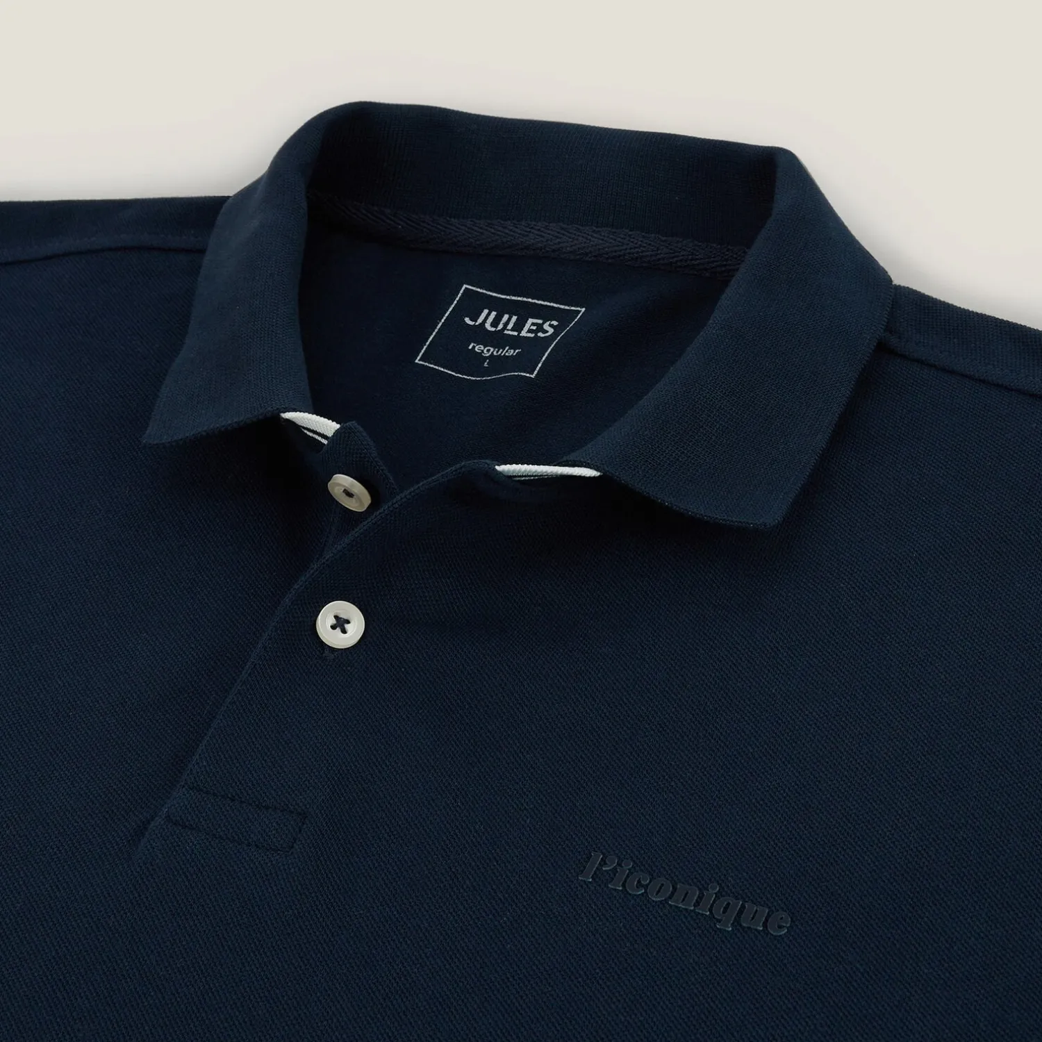 Jules Polo manches courtes fantaisie poitrine double col- Smart Casual|Polo