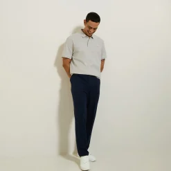 Jules Polo manches courtes fantaisie poitrine double col- Polo