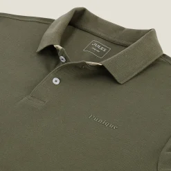Jules Polo manches courtes fantaisie poitrine double col- Polo
