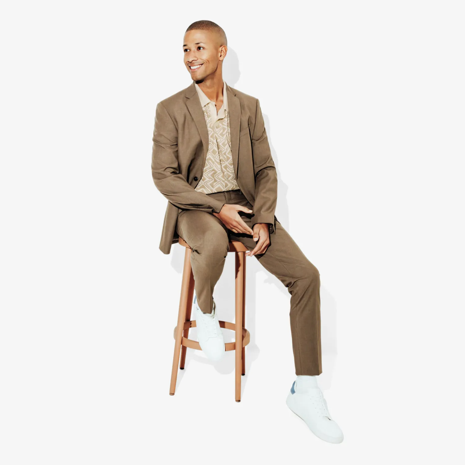 Jules Polo manches courtes imprimé col resort- Polo