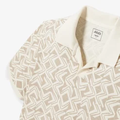 Jules Polo manches courtes imprimé col resort- Polo