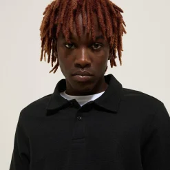 Jules Polo manches courtes relax uni texturé- Smart Casual|Polo