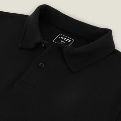 Jules Polo manches courtes relax uni texturé- Smart Casual|Polo