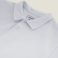 Jules Polo manches courtes relax uni texturé- Smart Casual|Polo