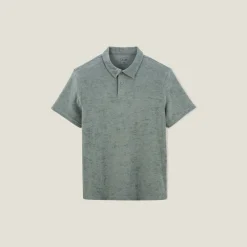 Jules Polo manches courtes relax uni matière éponge- Smart Casual|Polo