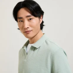 Jules Polo manches courtes relax uni col resort- Polo