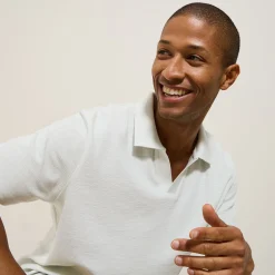 Jules Polo manches courtes relax uni col resort- Polo