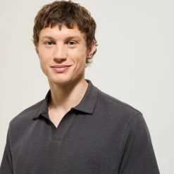 Jules Polo manches courtes relax uni col resort- Polo