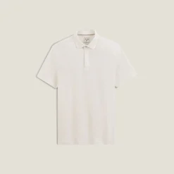 Jules Polo manches courtes slim uni col italien- Smart Casual|Polo