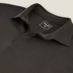 Jules Polo manches courtes slim uni col italien- Smart Casual|Polo