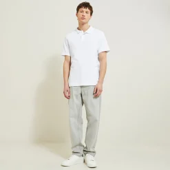 Jules Polo manches courtes uni piqué- Smart Casual|Polo
