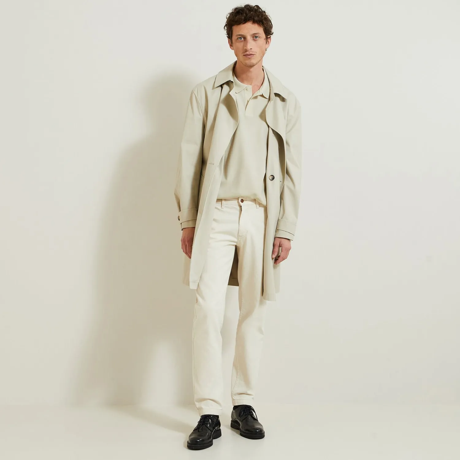 Jules Polo manches courtes uni piqué- Smart Casual|Polo