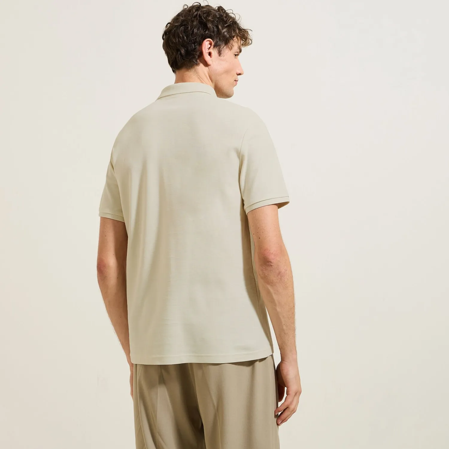 Jules Polo manches courtes uni piqué- Smart Casual|Polo