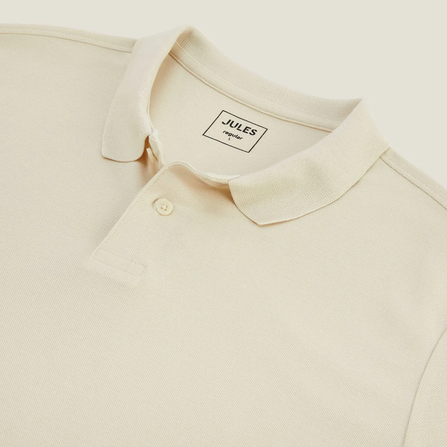 Jules Polo manches courtes uni piqué- Smart Casual|Polo