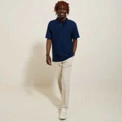 Jules Polo manches courtes uni piqué- Polo