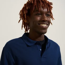 Jules Polo manches courtes uni piqué- Polo