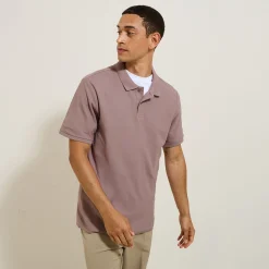 Jules Polo manches courtes uni piqué- Polo