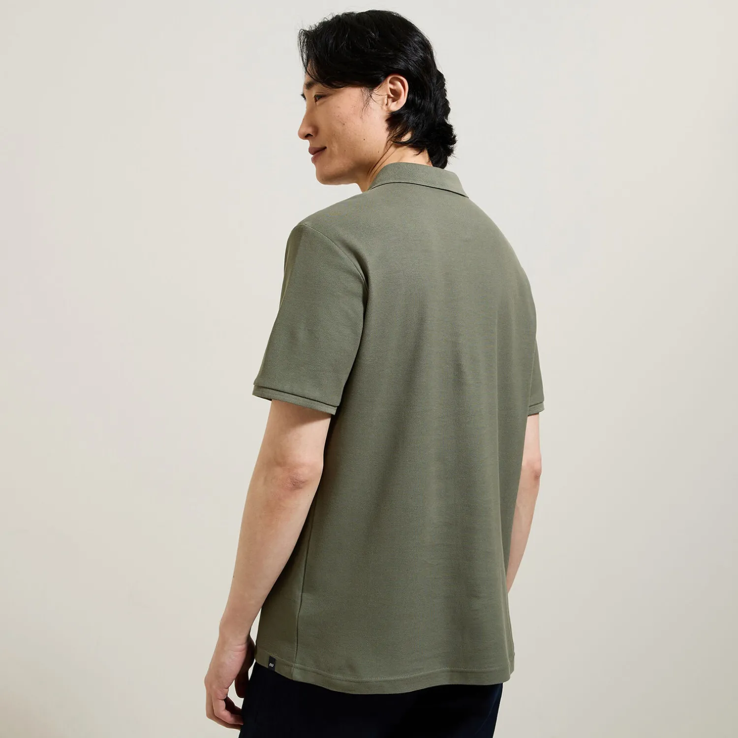 Jules Polo manches courtes uni piqué- Polo