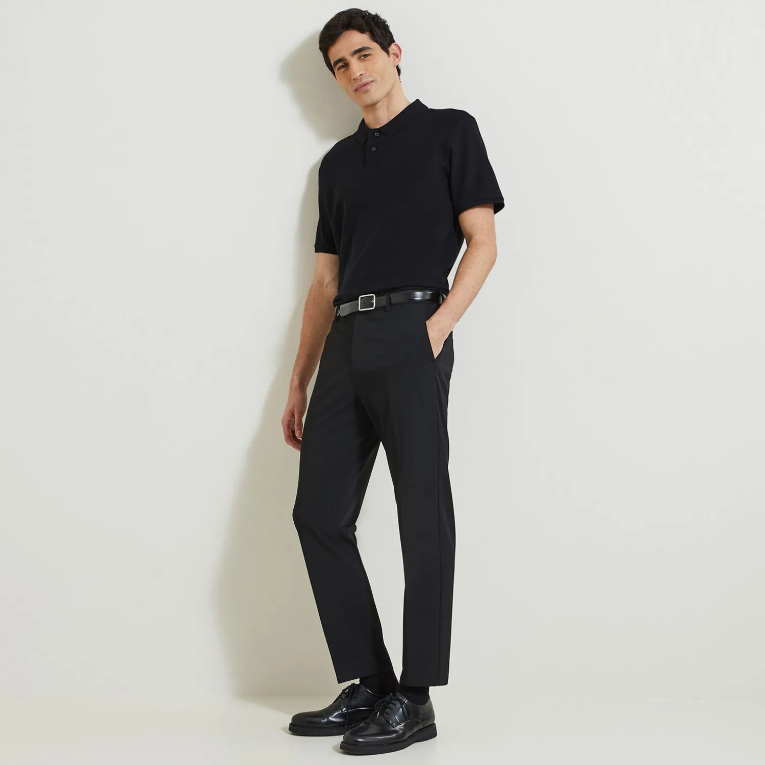 Jules Polo manches courtes uni piqué- Polo